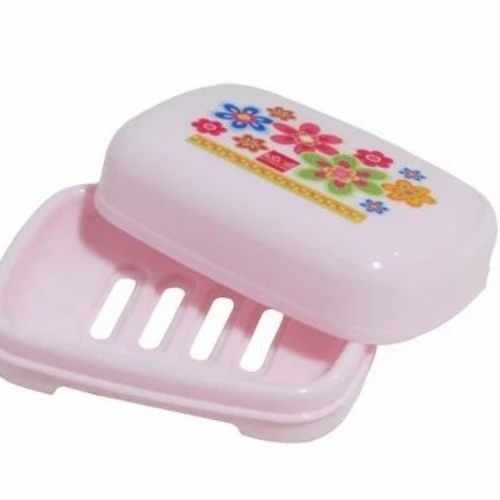 Plastic Printed Soap Dish, Size: 4x5 Inch (lx W)