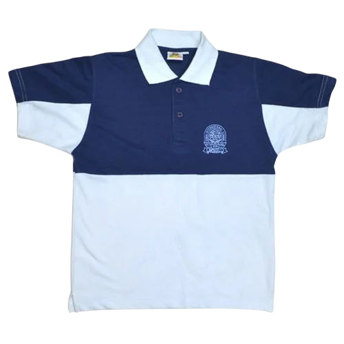 School Uniform T Shirt - Cotton, Customized Chest Size, Short/Long Sleeve | Lightweight, Breathable, Washable