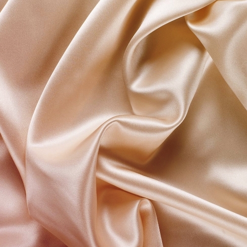 Silk Fabrics - 60-70 GSM, 44-56" Width, White | Plain, Knitted, Smooth Texture, Garment Fabric for Summers and Winters