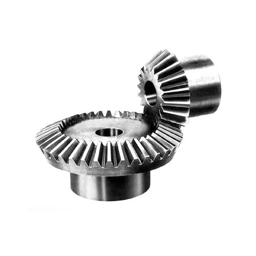 Spiral Bevel Gear - Stainless Steel, 0.2-6 Mm Pitch, Machined Precision | Industrial Use, Low Maintenance, Reliable Performance