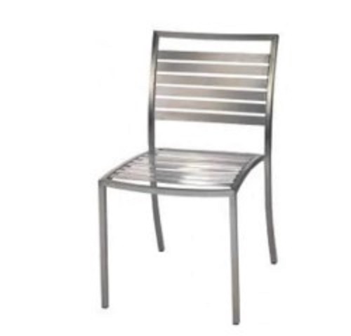 Stainless Steel 316 Chair - Silver Metal, Modern Appearance | Durable, Low Maintenance, Tested Quality