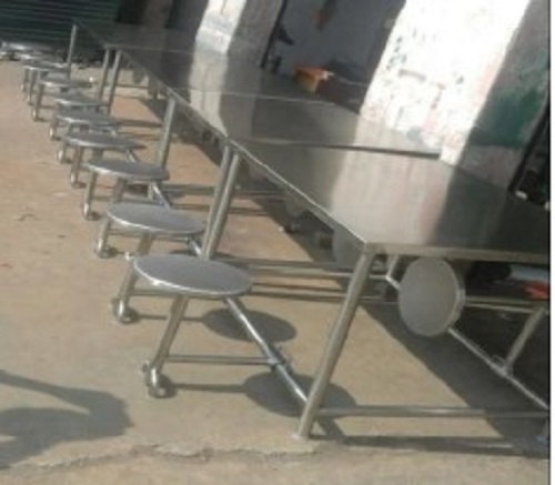 Stainless Steel Canteen Table