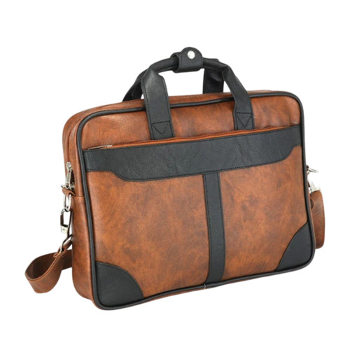 Tan Laptop Messenger Bag