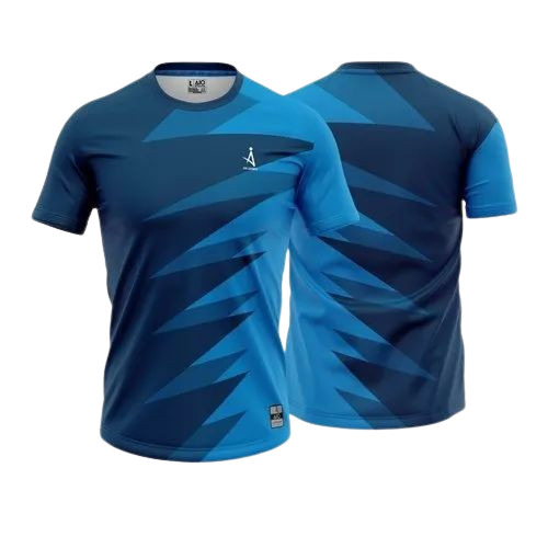 Blue Color Sports T Shirt
