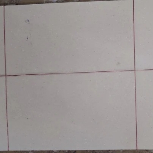 Brown Packaging Paper Board - Paper 25x23 Inches 100 GSM 5 mm Thick Brown White Moisture Proof Food Wrapping