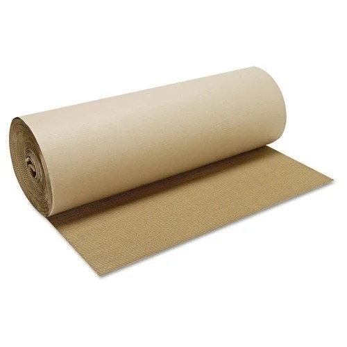 Brown Plain Corrugated Paper Rolls
