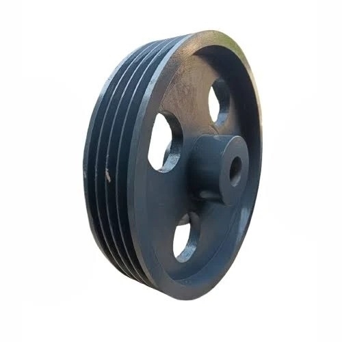 Ci Pulley - Ci Material, Standard Size, Gray | Industrial Application, Anti Rust