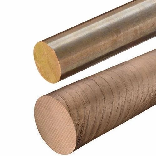 Cuai8 Aluminum Bronze Round Bar - Aluminium, 1 Inch x 3 Meter, Grade A | Good Quality, Industrial Use