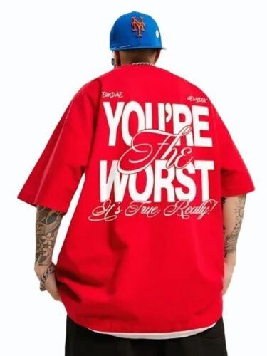 Customizable 260gsm Oversized T Shirt