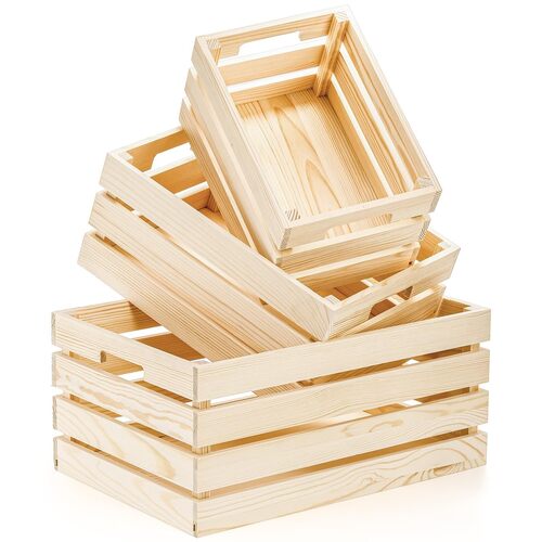 Eco Friendly Wooden Crate - Dimension (L*W*H): 100 Foot (Ft)