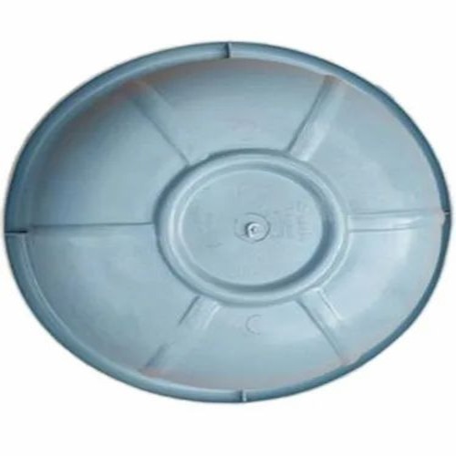 Grey Plastic Maruti Ghamela - Plastic, 18-Inch Round, Red, 7 Liter Capacity | Multicolor, Customize Size