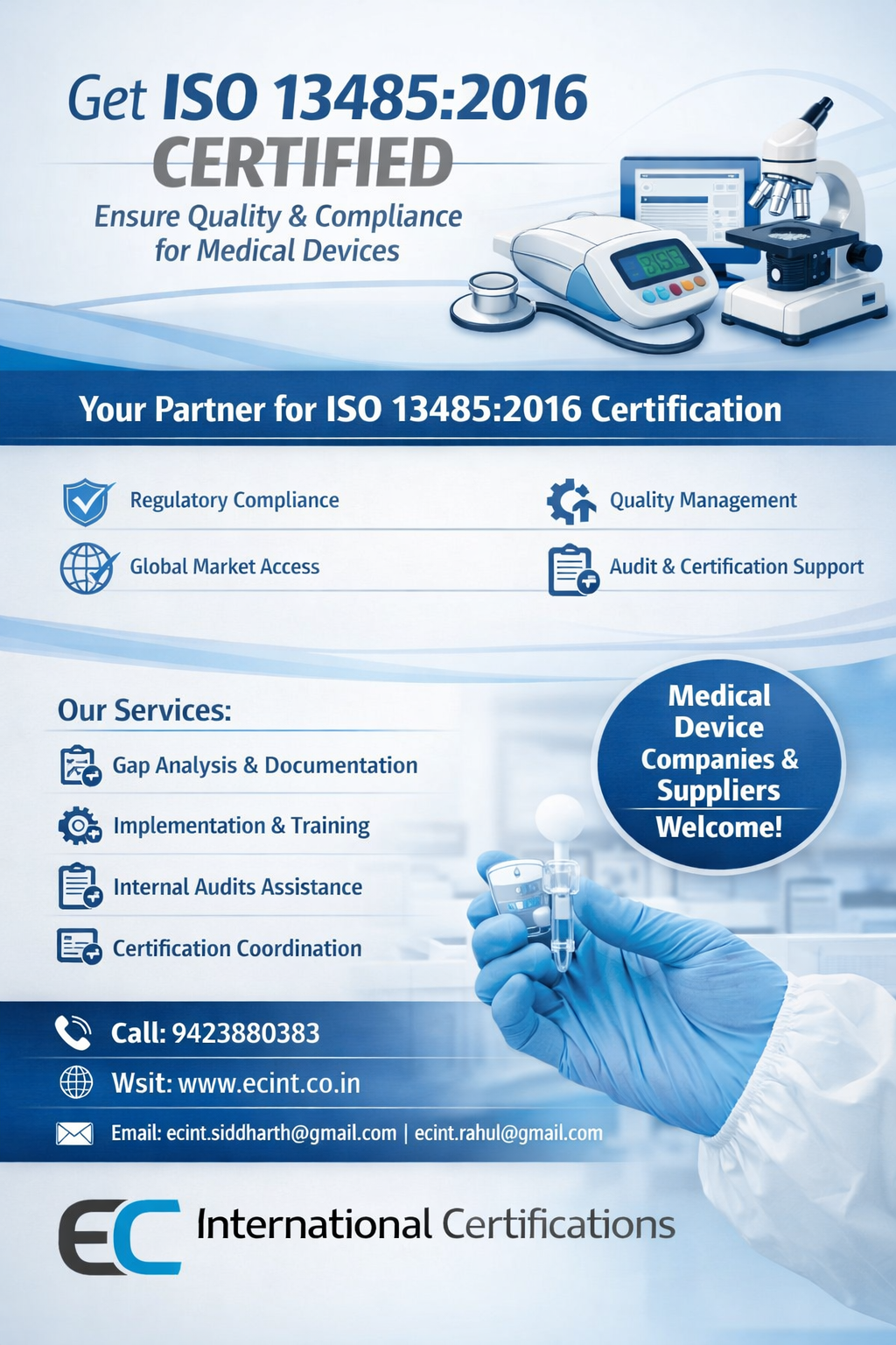 ISO CE CDSCO Certification Service