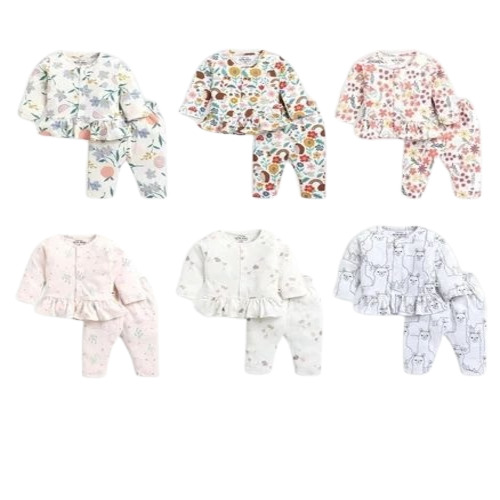 Jersey Fabric Girls Casual Printed Babasuit