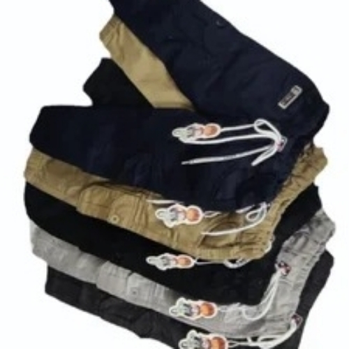 Kids Navy Blue Jogger - Cotton, Customized Size, Navy Blue, Regular Fit | Good Quality, Plain Pattern, Male