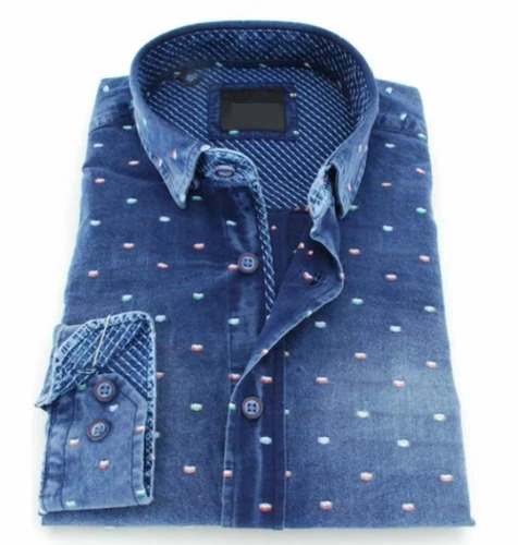 Men Fashion Denim Shirts