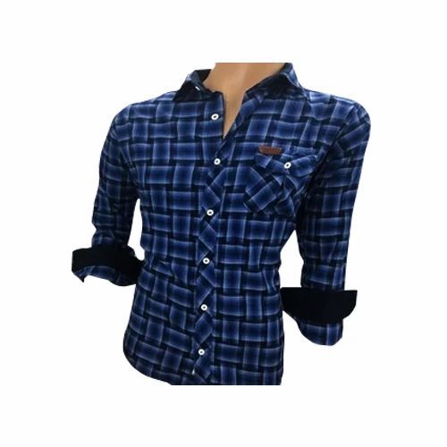 Men Full Sleeve Check Shirts