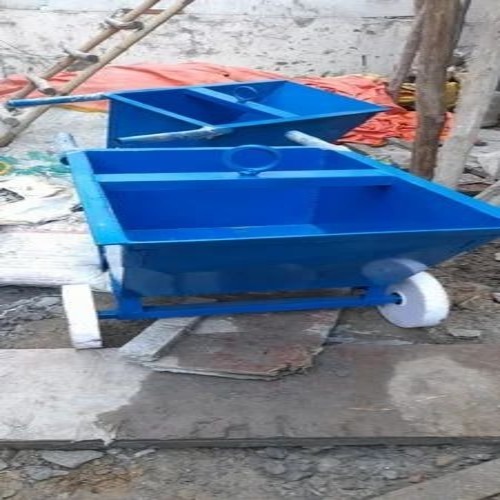 Monkey Hoist Trolley - Mild Steel 30x16x15 Silver | Portable Industrial 100 Kg Load Capacity