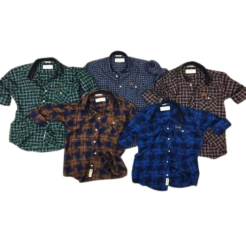 Multicolor Men Check Shirts