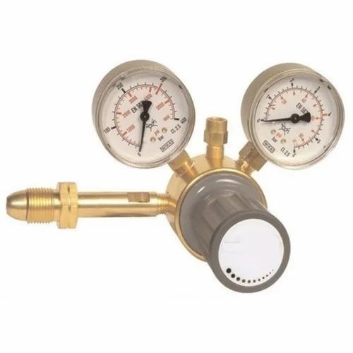 Oxygen Gas Pressure Regulator - Brass, Customize Size, Multicolor | Manual, Two-stage, 1 L/min, 300 Bar