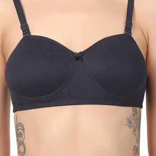 Plain Cotton Bra