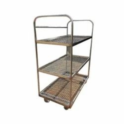 Stainless Steel Picking Cart Trolley