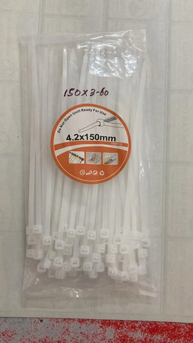 300 X3.6 White Nylon Cable Tie For Cable Fittings