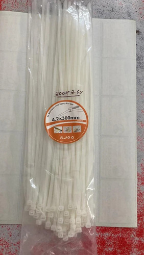4.8 X 350 Mm White Nylon Cable Tie For Cable Fittings