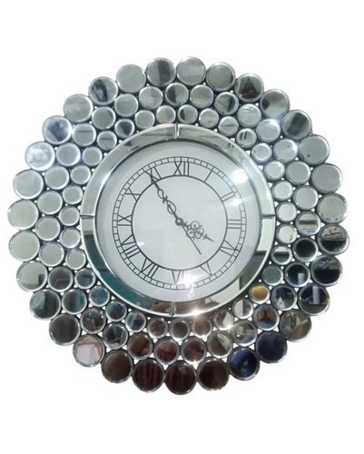 Analog 18 Inch Glass Wall Clock