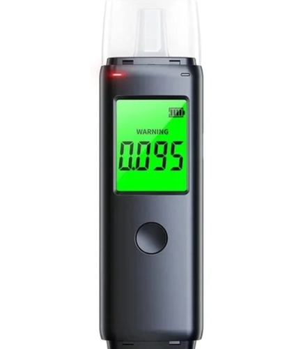 Black Digital Alcohol Tester - Automation Grade: Automatic