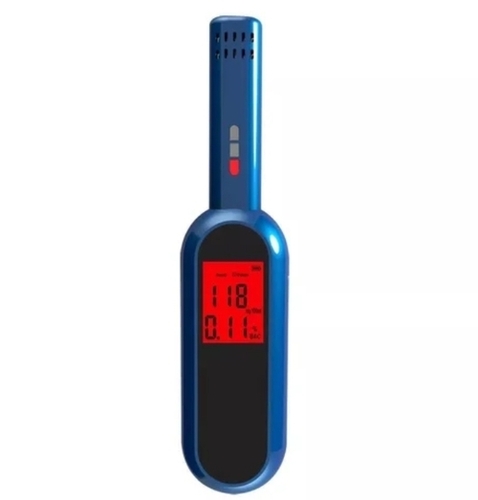 Blue Digital Alcohol Tester Breath Analyzer - Automation Grade: Automatic