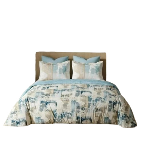 Blue Double Cotton Bed Bedsheets