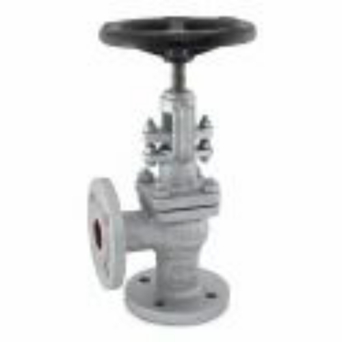 Cast Steel Right Angle Global Valves Flanged