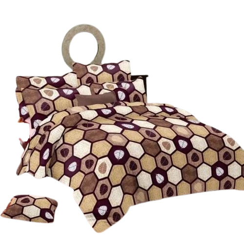 King Block Printed Bed Sheets