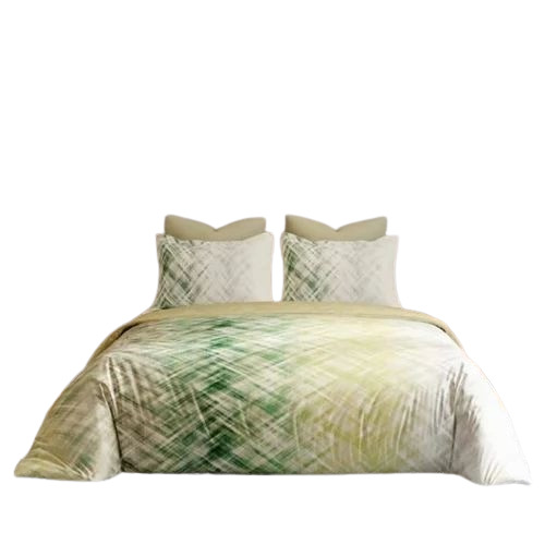 Light Green Double Cotton Bed Bedsheets