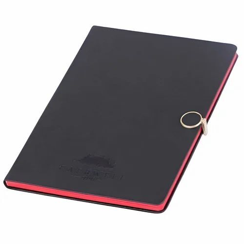 Matte Black Leatherette A4 Corporate Diary