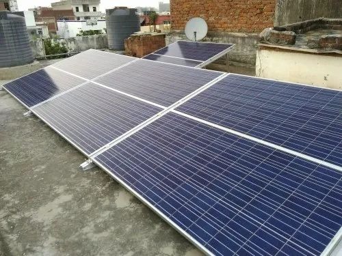 Off Grid Solar Power Plant - Aluminium, Standard Size, Blue, 1 kW to 1000 kW | Battery, Residential, Industrial, Commercial