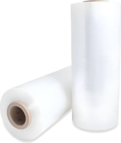 Stretch Film - Transparent Roll, Soft Hardness | Eco Friendly, Water Resistant Packaging Use