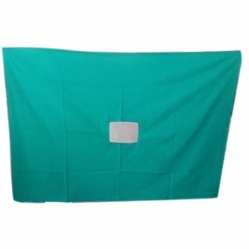 Surgical Disposable Drapes - 100% Cotton, 48"x80", Blue | Durable, Hospital Use, New Condition
