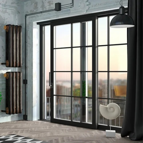 Upvc 3 Track 3 Panel Sliding Door