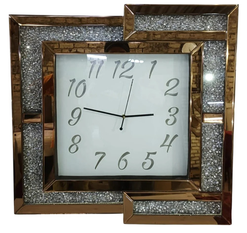 Wall Mounted 18 Inch Glass Wall Clock For Home