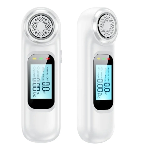 White Digital Alcohol Tester Breath Analyzer - Automation Grade: Automatic