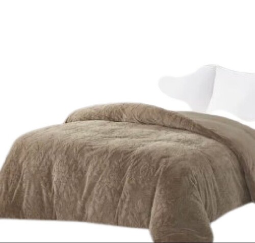 Winter Single Bed Quilt - Full Size, Plain Dyed | Lightweight, Soft Touch, Tested to Quality Standards