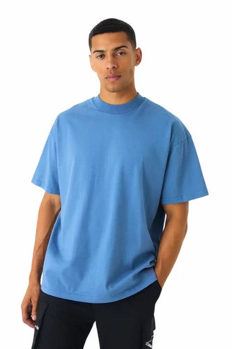 Blue Color Oversized T Shirt 