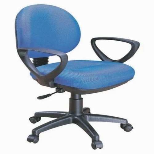 Blue Executive Office Chair - Standard Size, Blue | Durable, Easy to Clean, Eco-Friendly French Design
