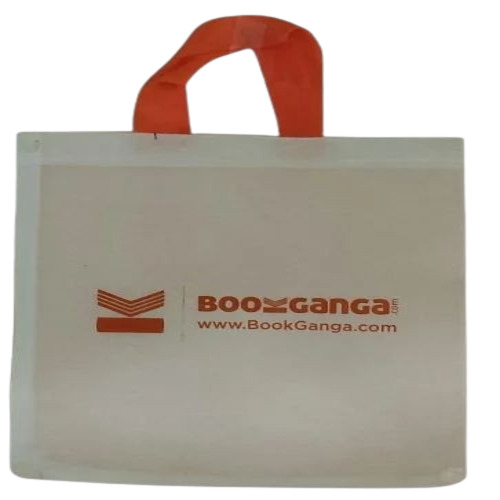 Cloth Carry Bag - Cotton Canvas, 10x12 Inch, White | Double Handle, 5 Kg Capacity