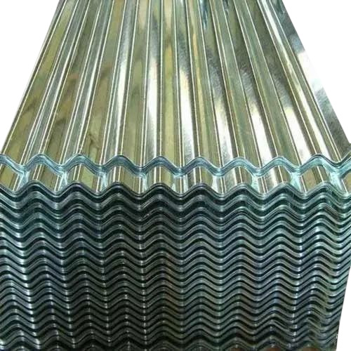 Galvanized Corrugated Roofing Sheet - Galvanized Iron Customized Size Multiple Colors | Fine Finished Durable 0.50 mm Thickness