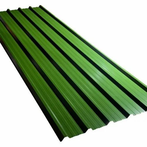 Green Corrugated Roofing Sheets