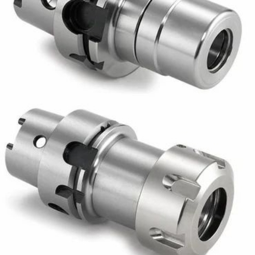 Hsk Tool Holder Shank - Stainless Steel, Polished Finish, 70 HRC Hardness | Industrial Use, Custom Size, 10mm Bore For Data Chip