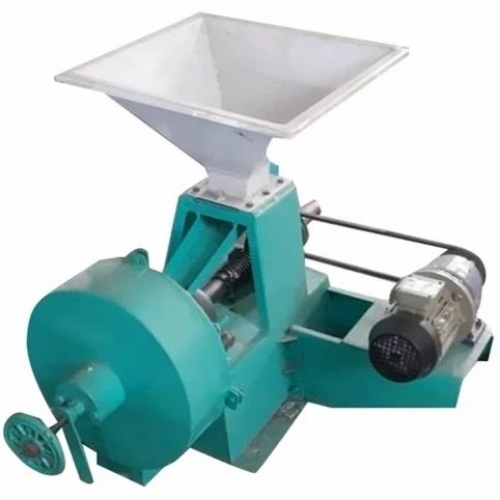 Industrial Aata Chakki Machine - Stainless Steel, Blue, 5 HP Motor, Semi-Automatic | Eco Friendly, High Efficiency, 1000 Pcs/hr Capacity