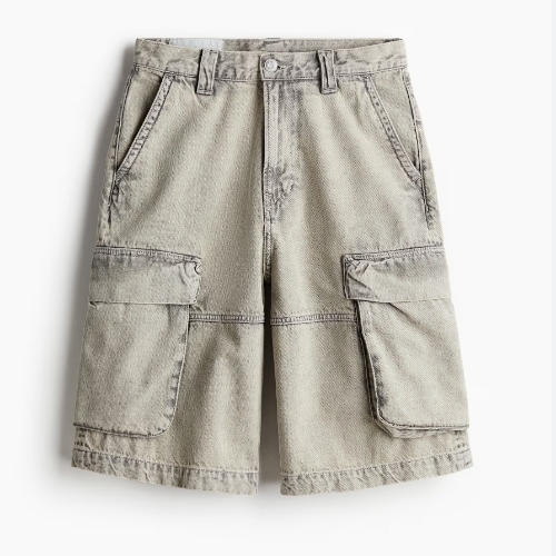 Men Cargo Shorts - Polyester Camouflage, Regular Fit, Multicolor | Good Quality, Custom Size